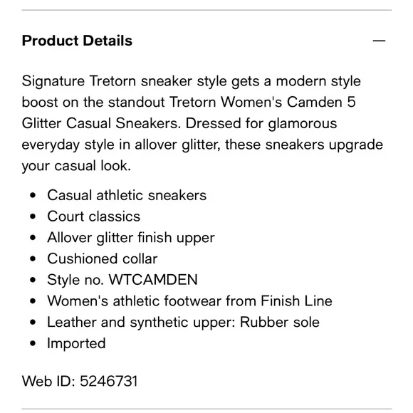 Tretorn Glitter Sneakers - Picture 12 of 12